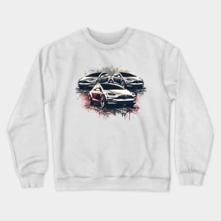 Tesla Model X Crewneck Sweatshirt